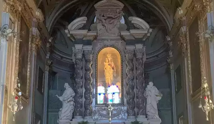 Santuario Rocche - Interno